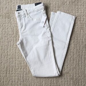GAP Women's Crisp White Skinny Jeans